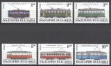 Bulgaria 1994 - Tramvaie, locomotive, serie neuzata