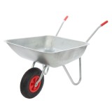 Roaba constructii / gradinarit, QT207, tabla zincata, 65 L