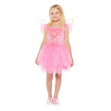 Costum Zana Pink KidMania&reg; pentru fete 3-4 ani 104 cm