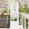 VidaXL Ecran de intimitate pentru grădină Traforaj Alb 50 x 140 cm 876491