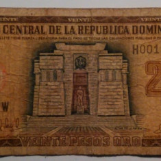 Republica Dominicana - 20 Pesos Oro 1998