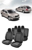 Cumpara ieftin Huse scaune Premium din piele si textil SKODA OCTAVIA II 2004-2013