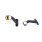 LAMPA GABARIT LED CU BRAT 1093P W148.1, 12V-24V, POZITIE ALB / ROSU / PORTOCALIU DREAPTA WAS 43457