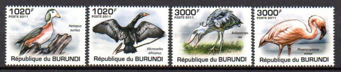 BURUNDI 2011, Fauna - Pasari, MNH