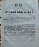 Curier romanesc , gazeta politica , comerciala si literara , nr. 35 din 1844