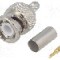 Conector BNC, 50&Omega;, tata, aurit, TELEG&Auml;RTNER - J01000A1256