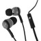 Casti in-ear, 108 dB/mW, control volum, mini mufa stereo 3.5 mm, cablu 1.2 m