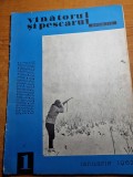 Vanatorul si pescarul sportiv ianuarie 1962-vanatorii maramureseni