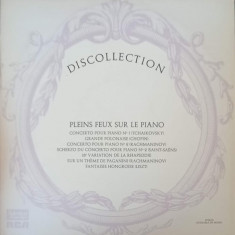 Disc vinil, LP. Pleins Feux Sur Le Piano-Tchaikovsky, Chopin, Rachmaninov, Saint-Saëns, Liszt