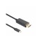 Cablu USB Type C - DisplayPort 4K 60Hz 1.8m Well