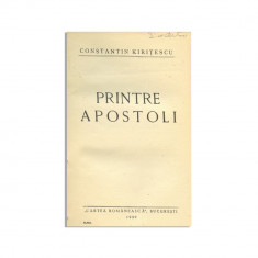 Constantin Kirițescu, Printre Apostoli, 1929, cu dedicație pentru Victor Vâlcovici