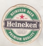 bnk div Suport de carton pentru halba/pahar bere - coaster - Heineken