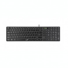 TASTATURA cu fir GENIUS negru SlimStar 126 31310017400 foto