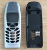 Carcasa Nokia 6310i Compatibila Argintie (Fata+Spate) - Fara Tastatura