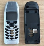 Carcasa Nokia 6310i compatibila argintie, Aftermarket