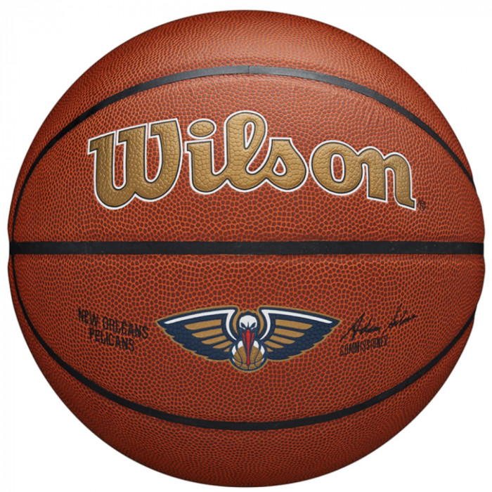 Mingi de baschet Wilson Team Alliance New Orleans Pelicans Ball WTB3100XBBNO maro