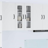 VidaXL Dulap suspendat de bucătărie Alb 60 x 31 x 80 cm Lemn compozit 885085