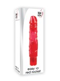 Vibrator Rosu HY Adam and Eve Easy O Red Rocket, 7 Functii#