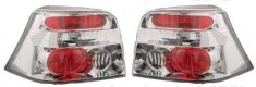 Set stopuri spate tuning, lampa VW Golf 4 Hatchback 08.1997-09.2003 BestAutoVest partea Dreapta/ Stanga, silver/transparent, fara suport becuri foto