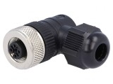 Mufă M12 4-PIN Mamă IP67 pentru DeviceNet/CANopen