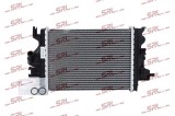 Radiator racire Renault Captur 20, Clio 20; motor 1.5 dci, radiator joasa temperatura, dimensiuni [mm] 281x208x52; 214109135R; SRLine, aftermarket