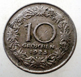 7.140 AUSTRIA 10 GROSCHEN 1925, Europa, Cupru-Nichel