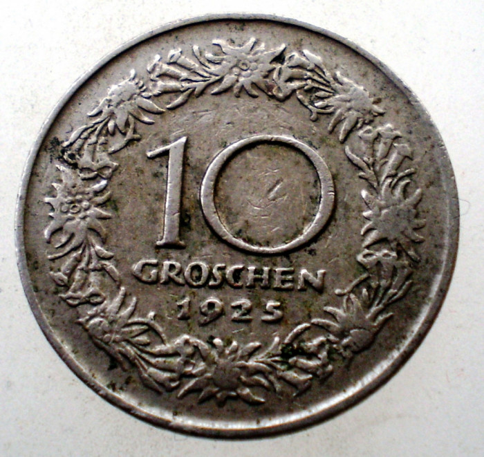 7.140 AUSTRIA 10 GROSCHEN 1925