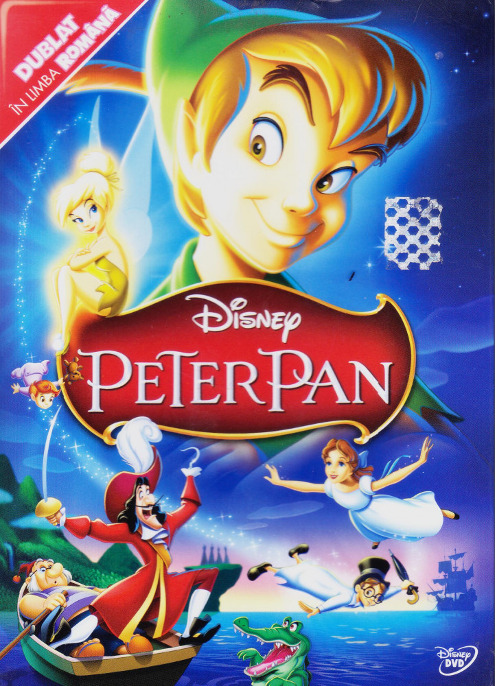 DVD Animatie: Peter Pan ( original, dublat + subtitrare limba romana ) |  Okazii.ro