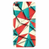 Husa silicon pentru Apple Iphone 4 / 4S, Abstract Vector