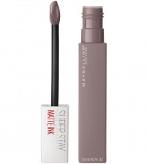 Ruj lichid mat rezistent la transfer Maybelline New York SuperStay Matte Ink, 90 Huntress, 5 ml foto