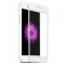 Folie de sticla 5D , duritate 10H alba compatibila cu Apple Iphone 7 Plus / Apple Iphone 8 Plus