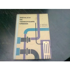 INSTALATII DE TERMOFICARE URBANA - ST. RADULESCU