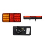 Lampa auto BestAutoVest pentru remorca partea Dreapta/ Stanga led 12V 149x74x26mm , rosu galben , 1 buc., Rapid