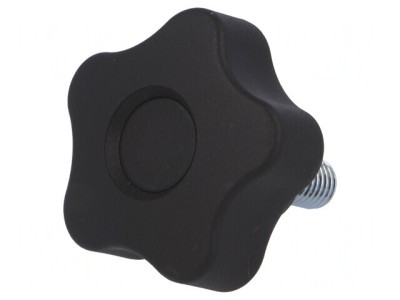 Buton de Reglare Negru &amp;Oslash;40mm M8 16mm foto