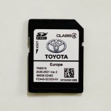 TOYOTA TNS510 Navigation SD CARD Europa 2020-2021