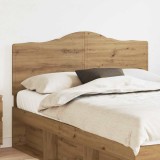 vidaXL Tăblie cap cu headboard Stejar Artizanal 140 cm Lemn compozit 888010