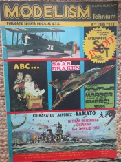 REVISTA MODELISM TEHNIUM NR 4 1986