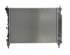 Radiator racire Chevrolet Captiva, 03.2011-2015, motor 2.2 d, 120/135 kw, diesel, cutie automata, cu/fara AC, 673x502x34 mm, Koyo, aluminiu brazat/pl