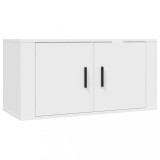 Cumpara ieftin Dulap TV cu montaj pe perete, alb, 80x34,5x40 cm
