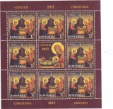 ROMANIA 2011 - CRACIUN, MINICOALA - LP 1921 e, MNH.