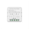 Mini Releu 2 Canale inteligent Wi-Fi, programabil, Compatibil cu app Tuya, Smart Life, Control vocal, Alexa, Amazon, Google Home, 10A @SmartWiz smw23