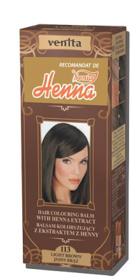 Balsam colorant par henna sonia nr.113 - saten deschis 75gr kian cosmetics foto