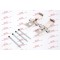 Set accesorii placute frana Citroen C8 (Ea ; Lancia Phedra (179 ); Peugeot 607 (9d, 807 (Eb ), 3.0 V6, 3.0 V6 (179.BXD11), 3.0 V6 24V, punte Fata, re