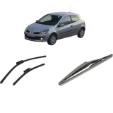 Cumpara ieftin Set 3 stergatoare RENAULT CLIO III (BR0/1, CR0/1) 2005-2014, parbriz si luneta, Bosch Twin-Aerotwin