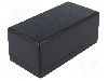 Carcasa ABS, 66mmx131mmx55mm, IP54, HAMMOND - 1594DSBK