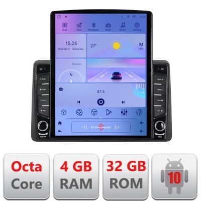 Navigatie Dacia Duster 2023- Android radio gps internet Lenovo Octa Core 4+64 LTE KIT-duster2023+EDT-E709 CarStore Technology foto