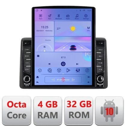 Navigatie Dacia Duster 2023- Android radio gps internet Lenovo Octa Core 4+64 LTE KIT-duster2023+EDT-E709 CarStore Technology