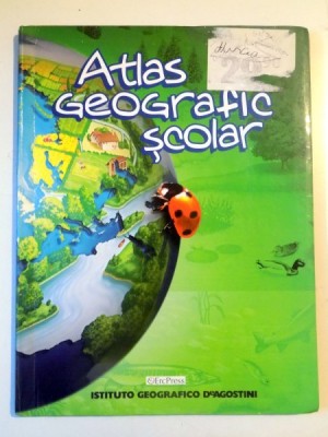 ATLAS GEOGRAFIC SCOLAR , 2007 foto