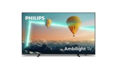 Smart TV Philips Ambilight 55PUS8007/12 (Model 2022) 55&amp;quot;(139CM), LED 4K, Negru, foto