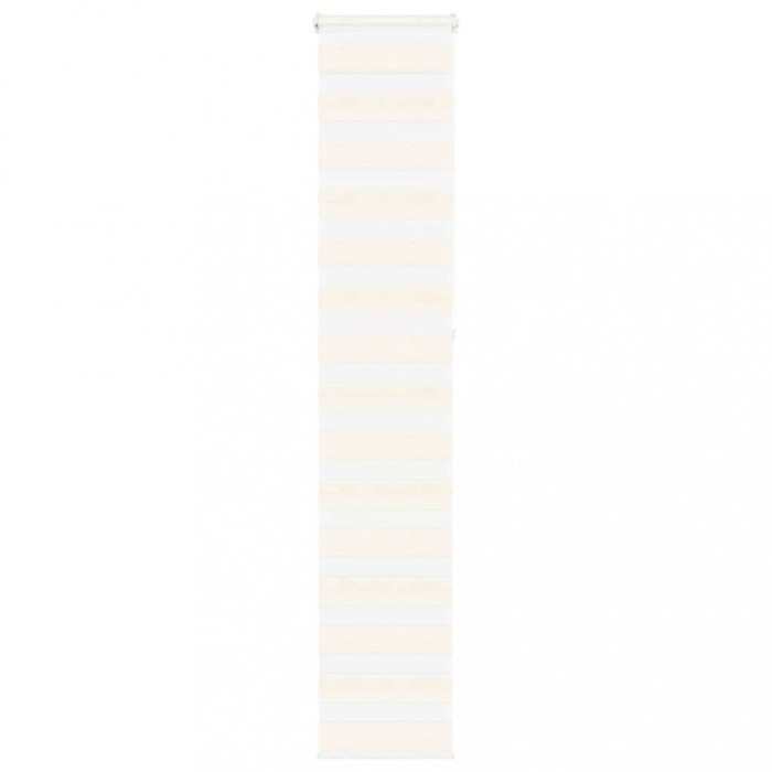 Jaluzea tip zebra 45x230 cm lățime țesătură 40,9 cm poliester